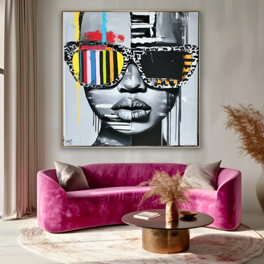 Quadro Stampa su Tela Rivoluzione Pop - CupidoDesign