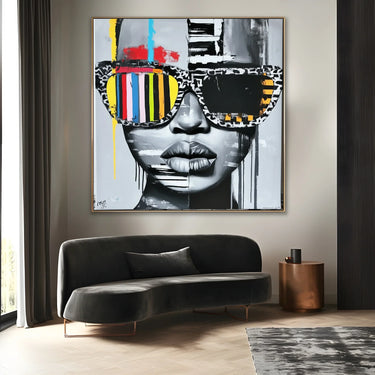 Quadro Stampa su Tela Rivoluzione Pop - CupidoDesign