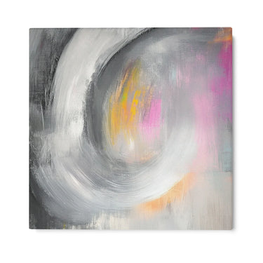 Quadro Stampa su Tela Rosa Brillante - CupidoDesign