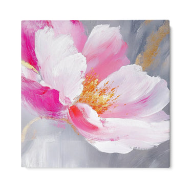Quadro Stampa su Tela Rosa Inverno - CupidoDesign