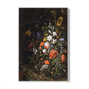 Quadro Stampa su Tela Rose e Lillà, Abraham Mignon - CupidoDesign