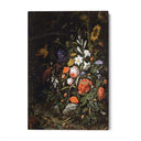Quadro Stampa su Tela Rose e Lillà, Abraham Mignon - CupidoDesign