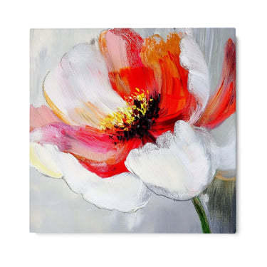 Quadro Stampa su Tela Rosso Carezza - CupidoDesign