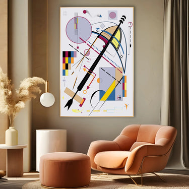 Quadro Stampa su Tela Rotte Parallele - CupidoDesign