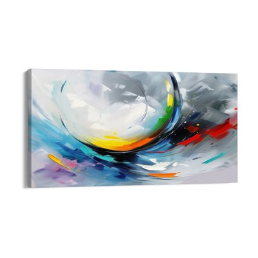 Quadro Stampa su Tela Ruota arcobaleno - CupidoDesign