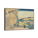 Quadro Stampa su Tela Ruota idraulica a Onden, Katsushika Hokusai - CupidoDesign