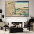 Quadro Stampa su Tela Ruota idraulica a Onden, Katsushika Hokusai - CupidoDesign