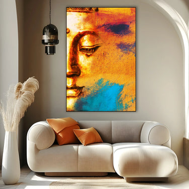 Quadro Stampa su Tela Saggezza Dorata - CupidoDesign
