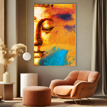 Quadro Stampa su Tela Saggezza Dorata - CupidoDesign