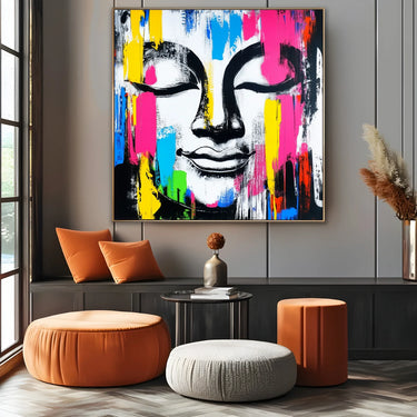 Quadro Stampa su Tela Saggio Silenzio - CupidoDesign