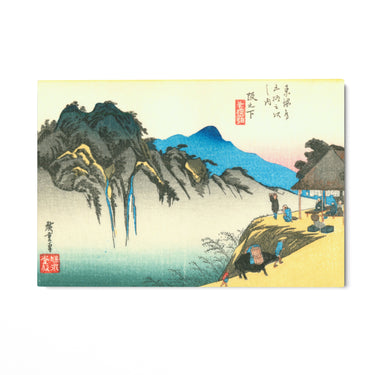 Quadro Stampa su Tela Sakanoshita, Utagawa Hiroshige - CupidoDesign