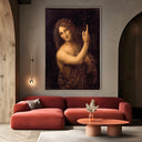 Quadro Stampa su Tela San Giovanni Battista, Leonardo da Vinci - CupidoDesign