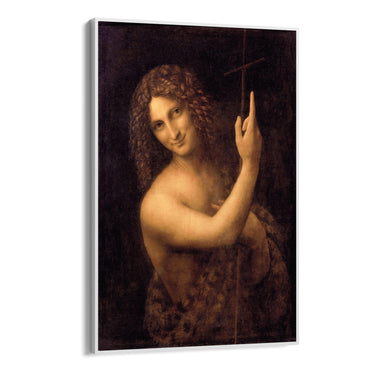 Quadro Stampa su Tela San Giovanni Battista, Leonardo da Vinci - CupidoDesign