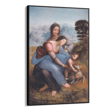 Quadro Stampa su Tela Sant'Anna con la Vergine e il Bambino, Leonardo da Vinci - CupidoDesign