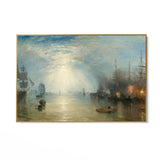 Quadro Stampa su Tela Scaricatori di Chiglia, William Turner - CupidoDesign