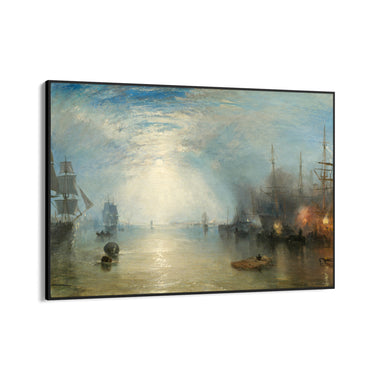 Quadro Stampa su Tela Scaricatori di Chiglia, William Turner - CupidoDesign