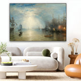 Quadro Stampa su Tela Scaricatori di Chiglia, William Turner - CupidoDesign