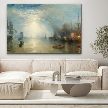 Quadro Stampa su Tela Scaricatori di Chiglia, William Turner - CupidoDesign