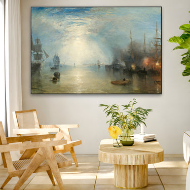 Quadro Stampa su Tela Scaricatori di Chiglia, William Turner - CupidoDesign