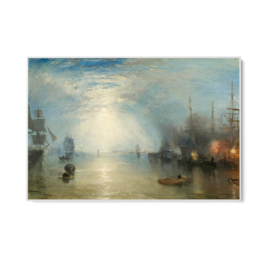 Quadro Stampa su Tela Scaricatori di Chiglia, William Turner - CupidoDesign