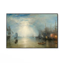 Quadro Stampa su Tela Scaricatori di Chiglia, William Turner - CupidoDesign
