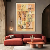 Quadro Stampa su Tela Scena Hoffmannesca, Paul Klee - CupidoDesign