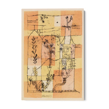 Quadro Stampa su Tela Scena Hoffmannesca, Paul Klee - CupidoDesign