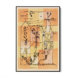 Quadro Stampa su Tela Scena Hoffmannesca, Paul Klee - CupidoDesign