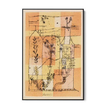 Quadro Stampa su Tela Scena Hoffmannesca, Paul Klee - CupidoDesign