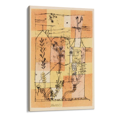 Quadro Stampa su Tela Scena Hoffmannesca, Paul Klee - CupidoDesign