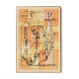 Quadro Stampa su Tela Scena Hoffmannesca, Paul Klee - CupidoDesign