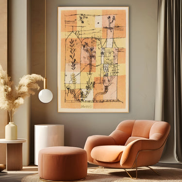 Quadro Stampa su Tela Scena Hoffmannesca, Paul Klee - CupidoDesign