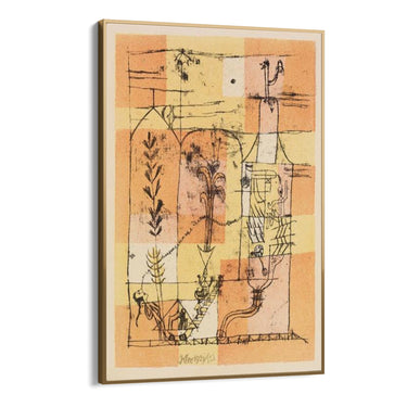 Quadro Stampa su Tela Scena Hoffmannesca, Paul Klee - CupidoDesign