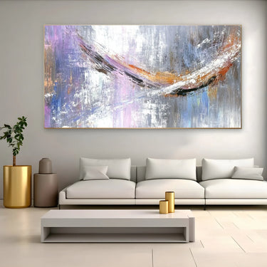 Quadro Stampa su Tela Scia Dorata - CupidoDesign