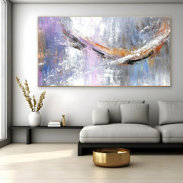 Quadro Stampa su Tela Scia Dorata - CupidoDesign