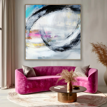 Quadro Stampa su Tela Scivolo Chiaro - CupidoDesign