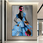 Quadro Stampa su Tela Scultura Nera - CupidoDesign