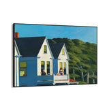 Quadro Stampa su Tela Second Story Sunlight, Edward Hopper - CupidoDesign
