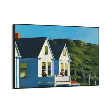 Quadro Stampa su Tela Second Story Sunlight, Edward Hopper - CupidoDesign