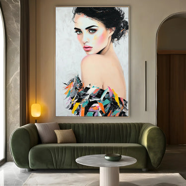 Quadro Stampa su Tela Seduzione Femminile - CupidoDesign