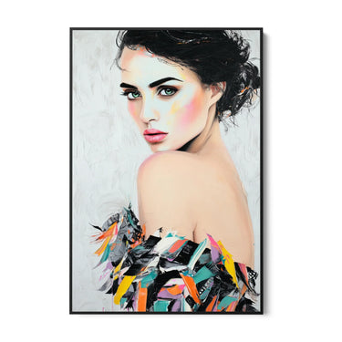 Quadro Stampa su Tela Seduzione Femminile - CupidoDesign