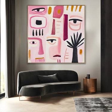 Quadro Stampa su Tela Segni Vivi - CupidoDesign