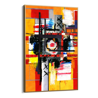 Quadro Stampa su Tela Segni nel Silenzio - CupidoDesign