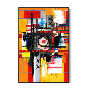 Quadro Stampa su Tela Segni nel Silenzio - CupidoDesign