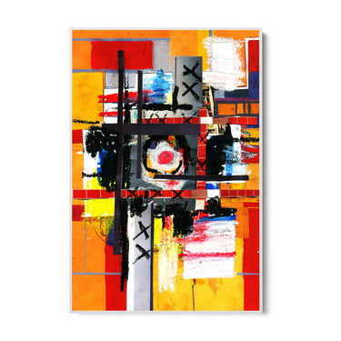 Quadro Stampa su Tela Segni nel Silenzio - CupidoDesign