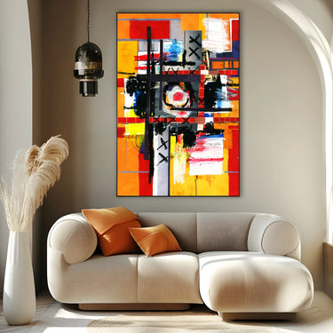Quadro Stampa su Tela Segni nel Silenzio - CupidoDesign