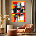 Quadro Stampa su Tela Segni nel Silenzio - CupidoDesign