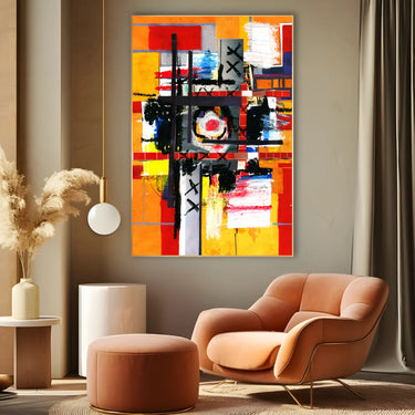 Quadro Stampa su Tela Segni nel Silenzio - CupidoDesign