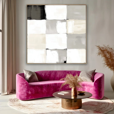 Quadro Stampa su Tela Segno Caldo - CupidoDesign