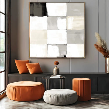 Quadro Stampa su Tela Segno Caldo - CupidoDesign